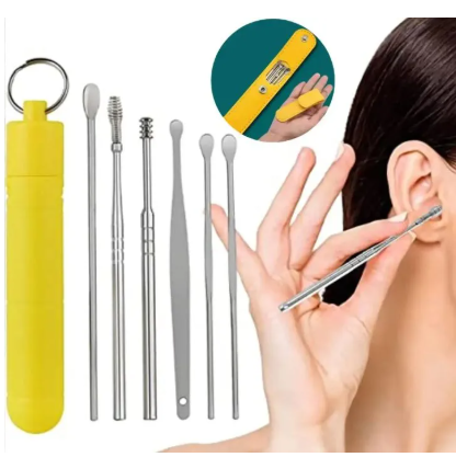 Ear Wax Cleaning Kit [6 PIECES]