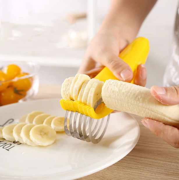 Stainless Steel Banana Cutter Slicer