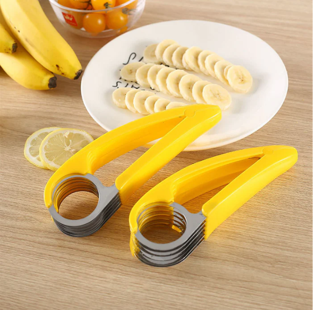 Stainless Steel Banana Cutter Slicer